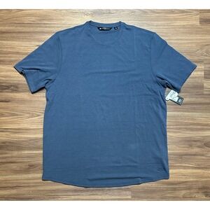 Travis Mathew Cloud Crew T Shirt Men Blue Nights Short Sleeve (1MAA147) Sz 2XL